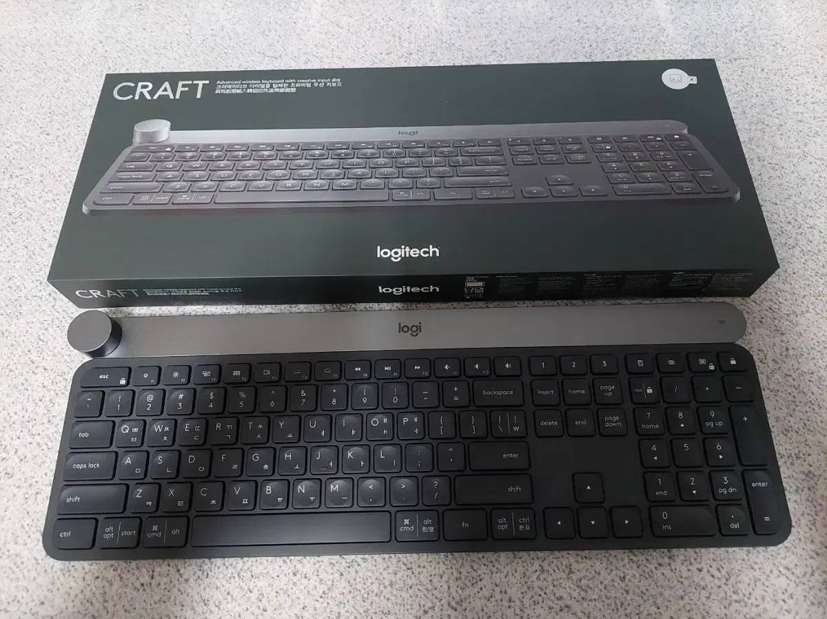 로지텍 크래프트 Logitech Craft 무선 키보드 단순개봉 새제품